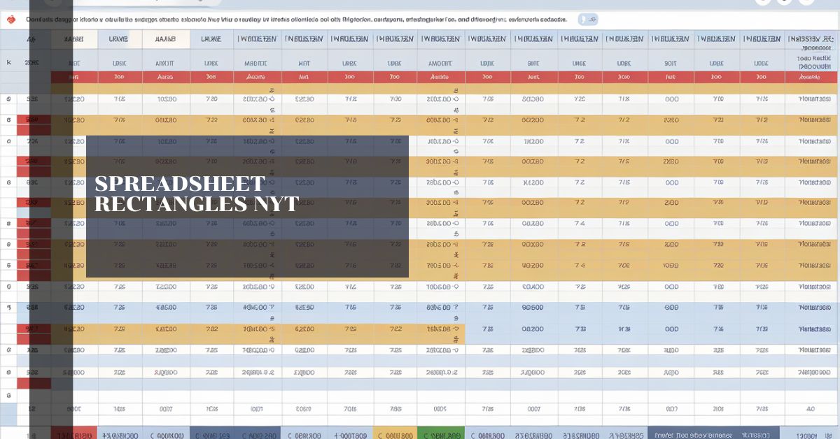 Spreadsheet Rectangles Nyt