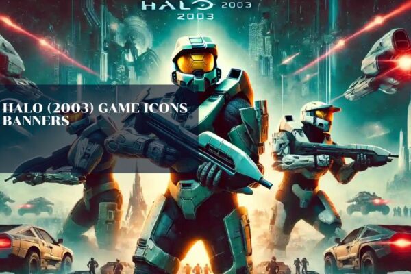 Halo (2003) Game Icons Banners