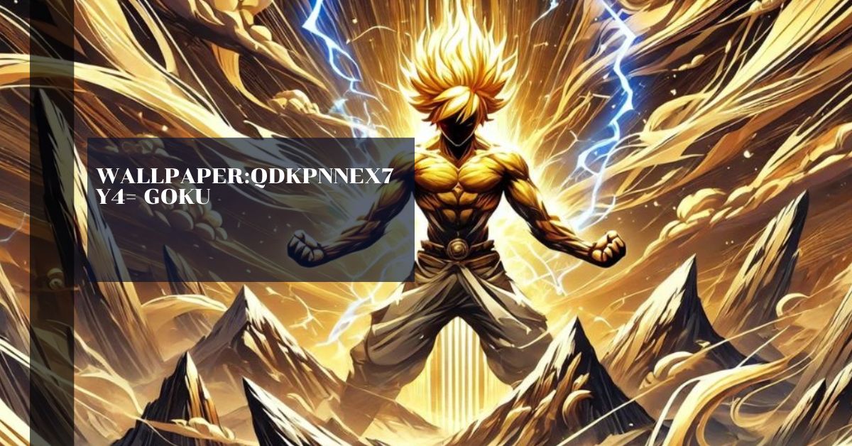 Wallpaper:qdkpnnex7y4= Goku